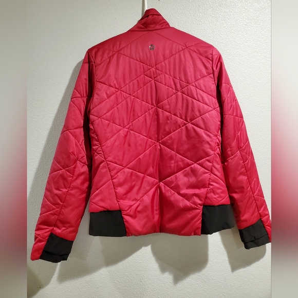 Women's Ryu Primaloft Puffer Quilted Winter Jacket Coat Pink M - Picture 2 of 7